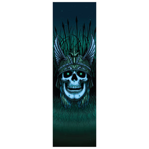Powell Peralta Anderson Green Skull Grip Tape Sheet 9 x 33
