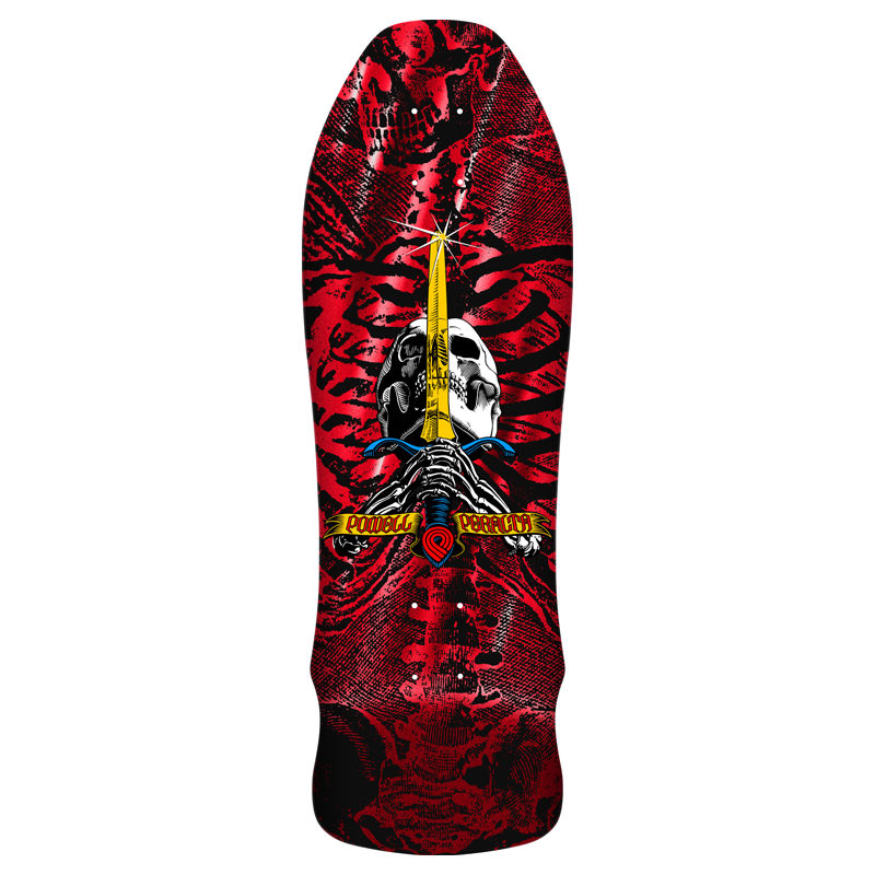 Geegah Skull & Sword Reissue Red Foil 9.75