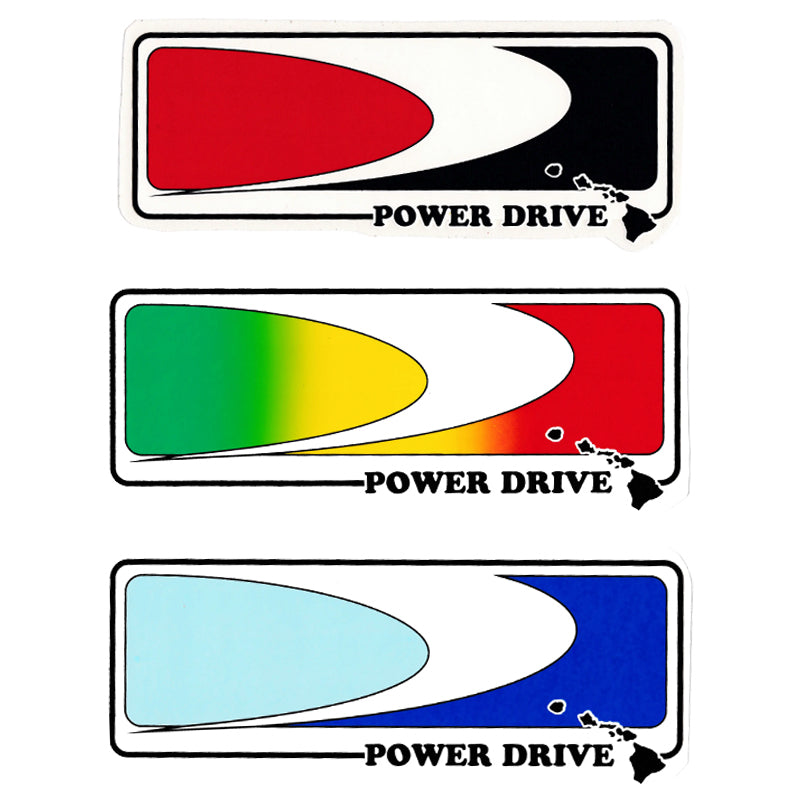 Power Drive Hawaii Sticker – Quality Surfboards Hawaii