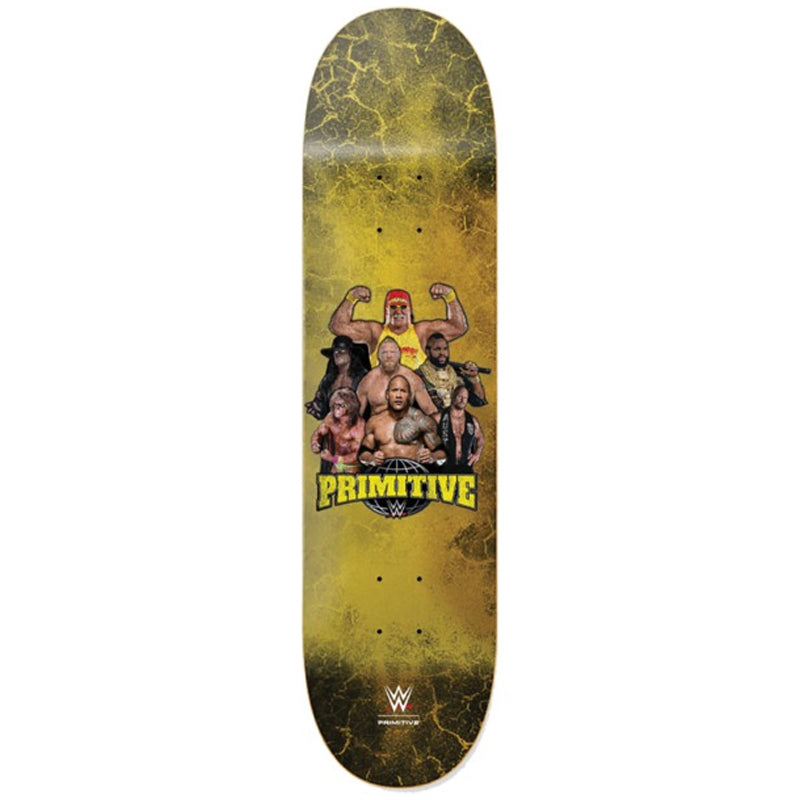 Mania Gold Skateboard Deck 8.38