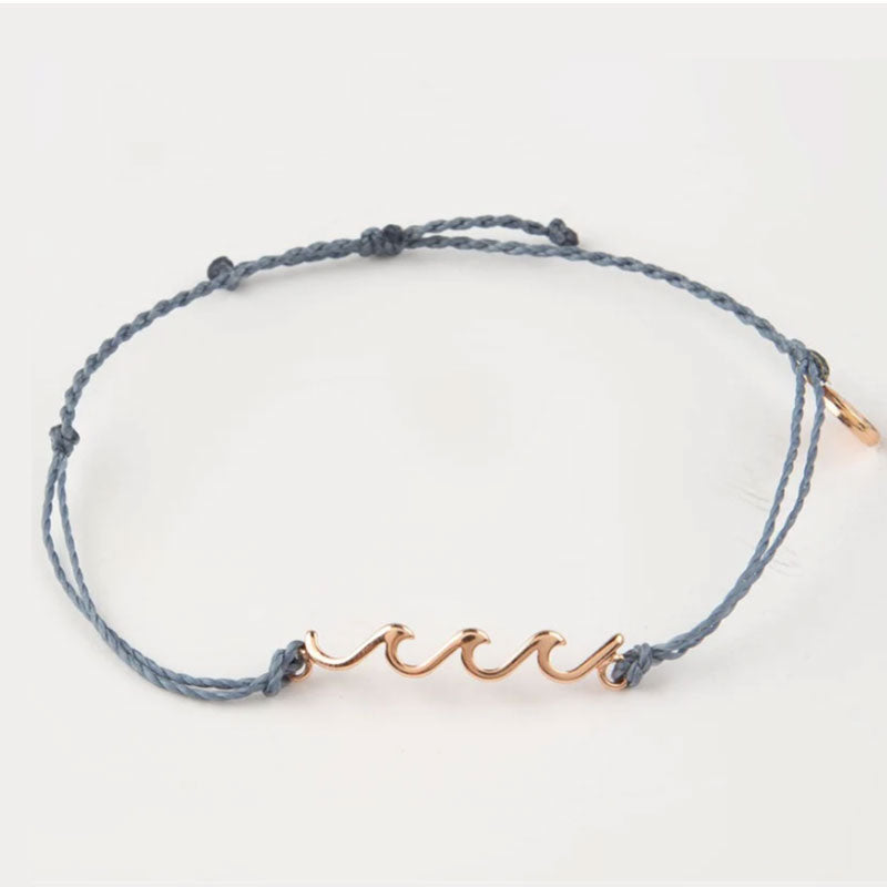 Puravida gold wave bracelet deals