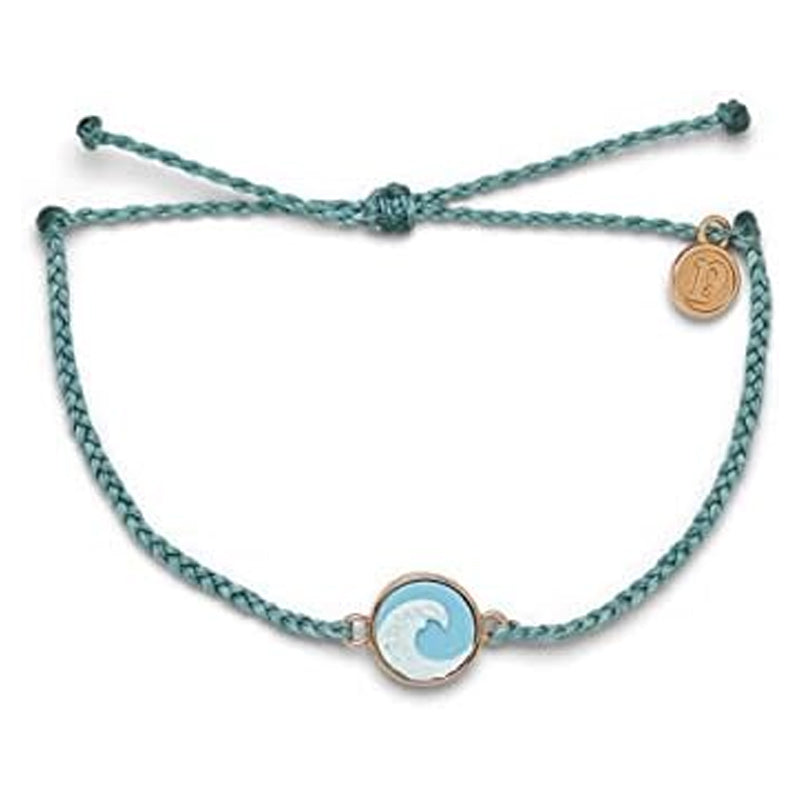 Pura Vida Aloha脚本手链玫瑰金