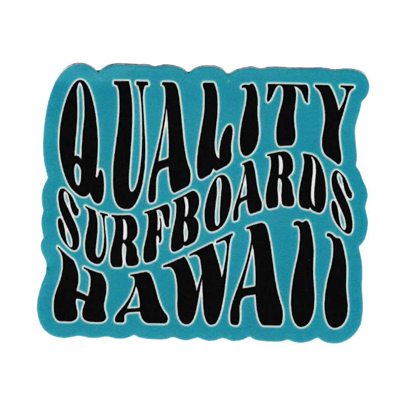 QSB Hawaii Wavey Sticker 4