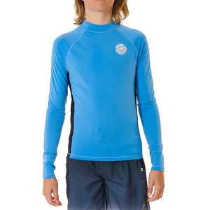 Icons UV Brushed Long Sleeve Boys Rash Guard