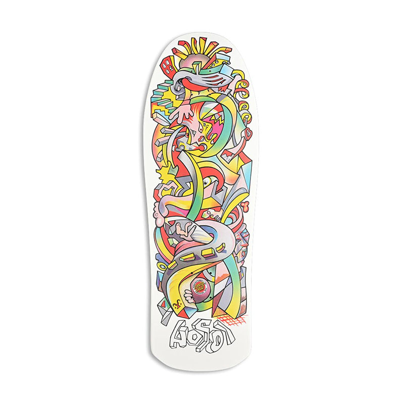 SANTA CRUZ HOSOI スケートデッキ10.26×30.42 熱く