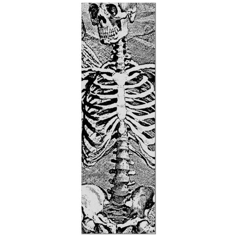 Skeleton CLEAR Grip Tape Sheet - 10.5 x 33