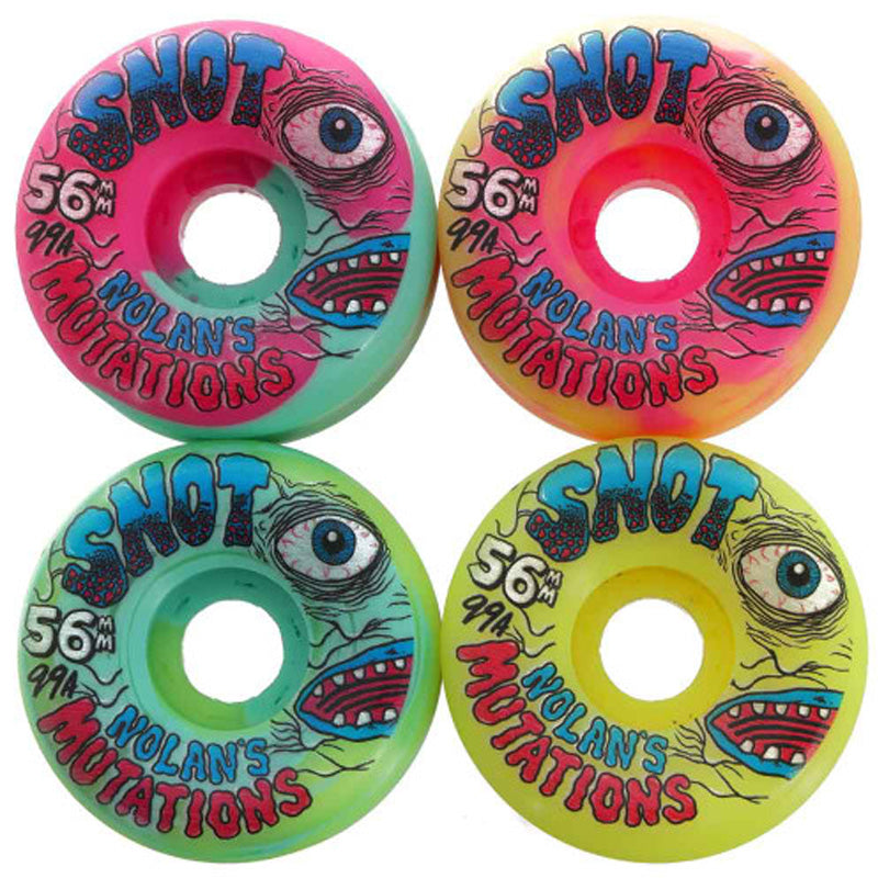 Snot Wheel Co. Nolan's Mutations 56mm Wheels