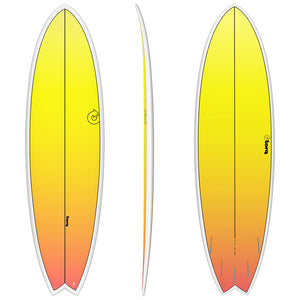 7'2" TET Mod Fish Orange Fade