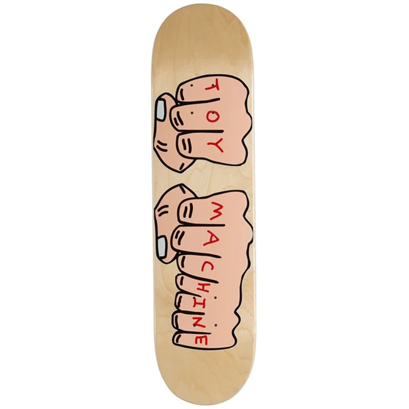 Toy machine Fists Deck (Natural) 8.0