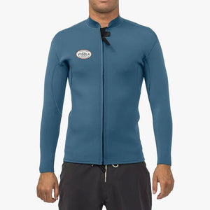 2mm Solid Sets Front Zip Wetsuit Jacket