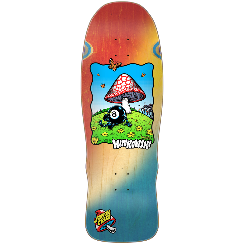ラウンド  Shaped 8Ballr Winkowski Skateboard Quality – 10.35 Deck サーフィン・ボディボード