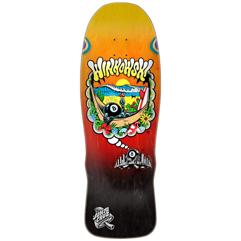 Winkowski 8Ballr Day Dream Pro Shaped Skateboard Deck 10.35