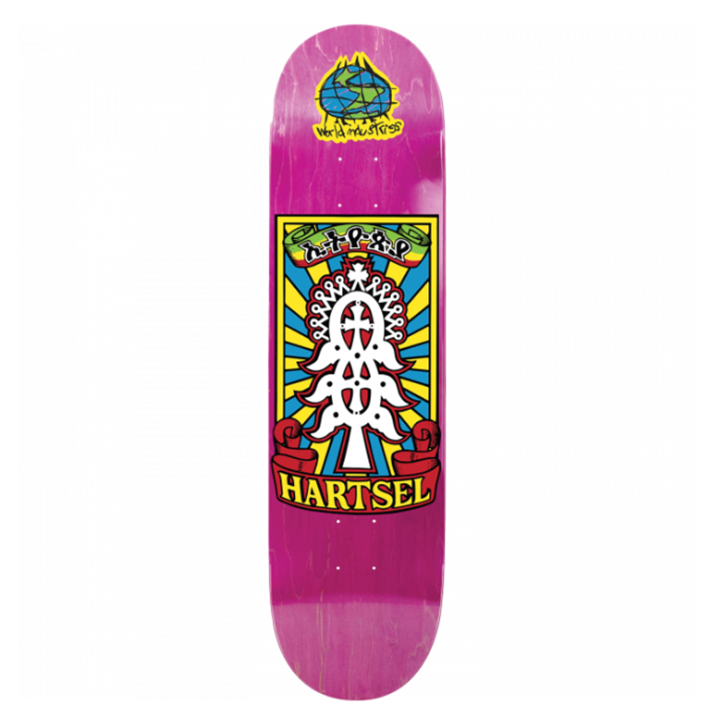 World Industries Jef Hartsel Yout Pink 8.25