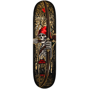Zach Doelling Archer FLIGHT® Skateboard Deck Gold Foil - Shape 313 - 8.30 x 31.61