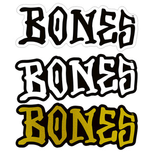 Bones Assorted Stickers - Choose Options