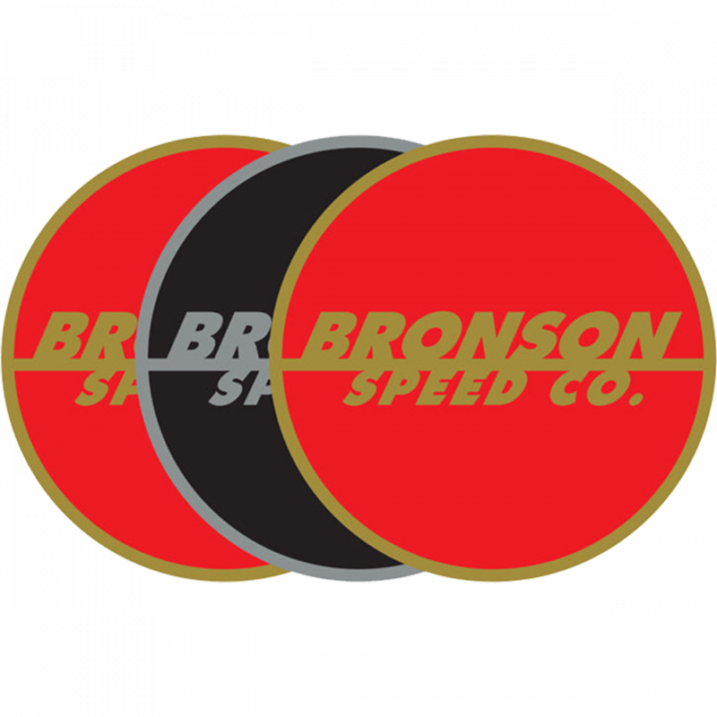 Bronson Speed Co. Circle Logo Sticker 3