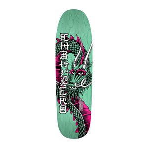 Caballero Ban This Dragon Reissue Skateboard Deck Teal Stain - 9.265