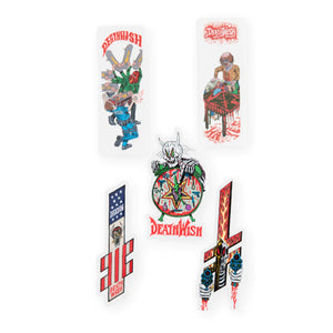 Nightmare City Stickers - Choose Options