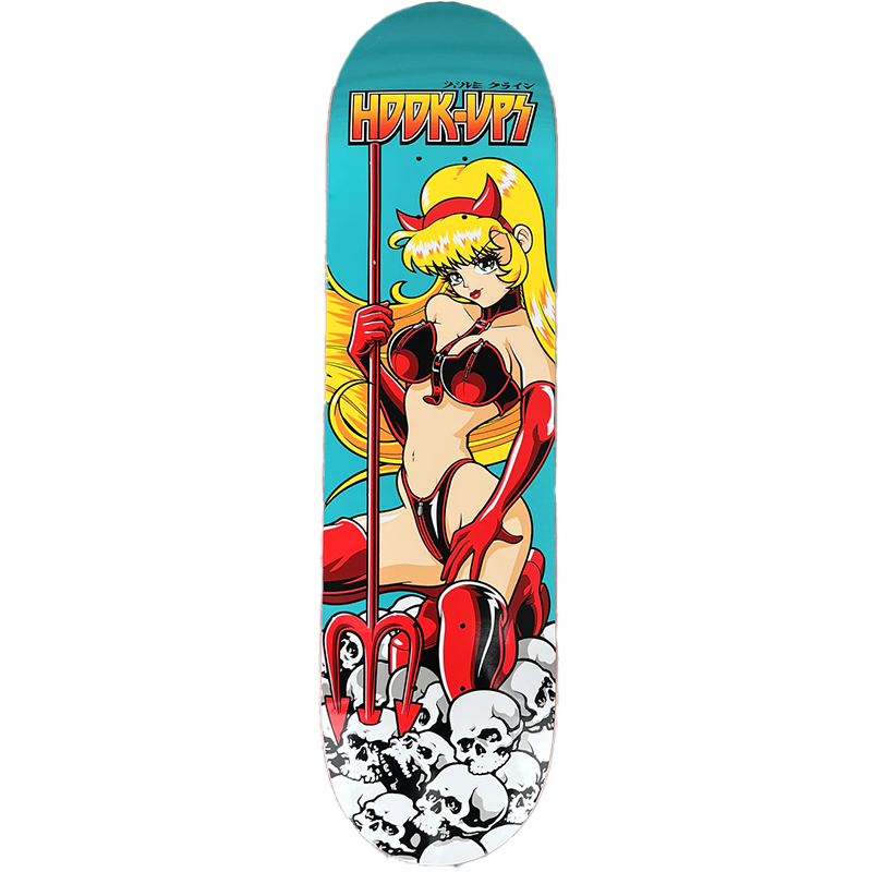 HOOK-UPS DEVIL GIRL BLUE デッキ HOOK-UPS DEVIL GIRL BLUE デッキ