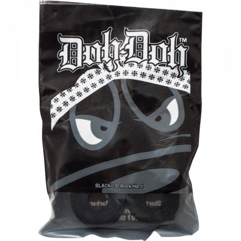 Doh Doh Bushings 100A Rock Hard Black