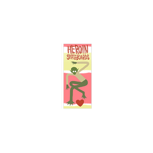 Heroin Skateboards Assorted Spring 2023 Stickers - Choose Options