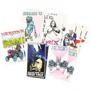 Heroin Skateboards Assorted Fall 2022 Stickers - Choose Options