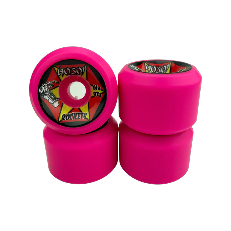 Hosoi Skateboards Rockets Wheels 61mm 97a