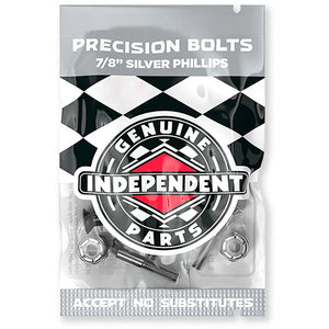 7/8" Phillips Independent Genuine Parts Silver Hardware