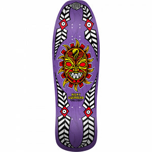 Nicky Guerrero Mask Skateboard Deck Purple 10 x 31.75
