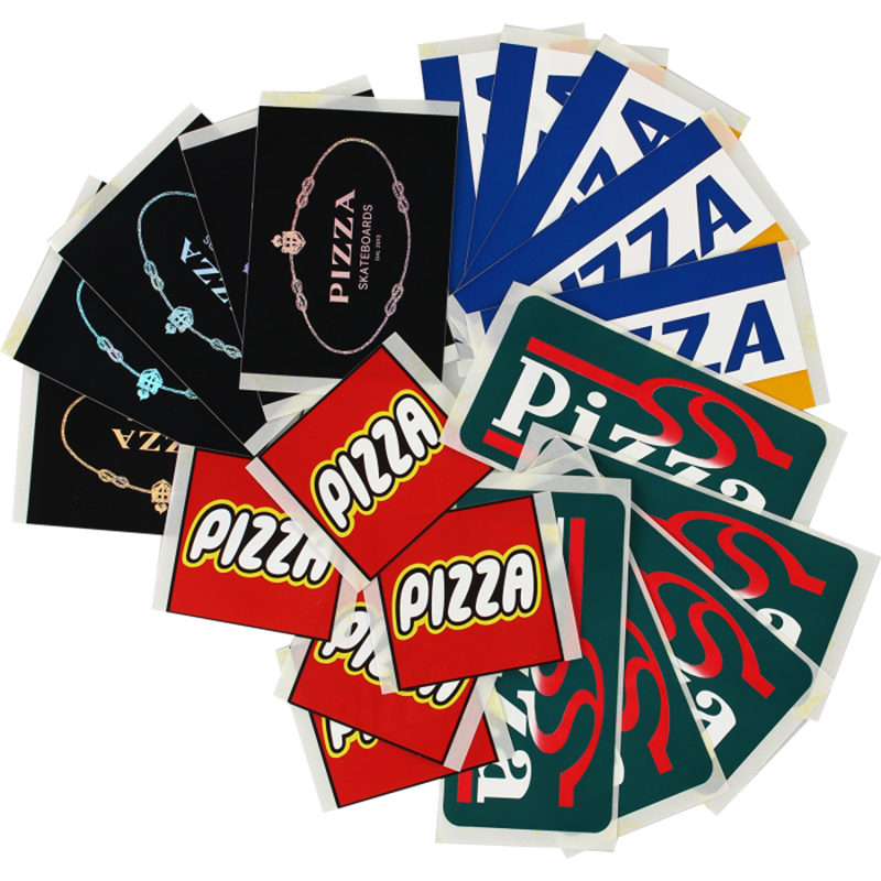 Pizza Assorted Stickers - Choose Options