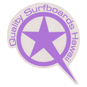 Quality Star Q Sticker 4"