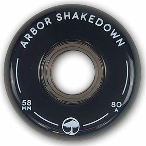 Arbor Shakedown 80a Ghost Black 58mm