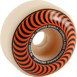 F4 Classic Swirl Orange 53mm 99a