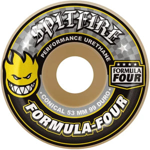 Spitfire Formula Four Conical Skateboard Wheels 56mm