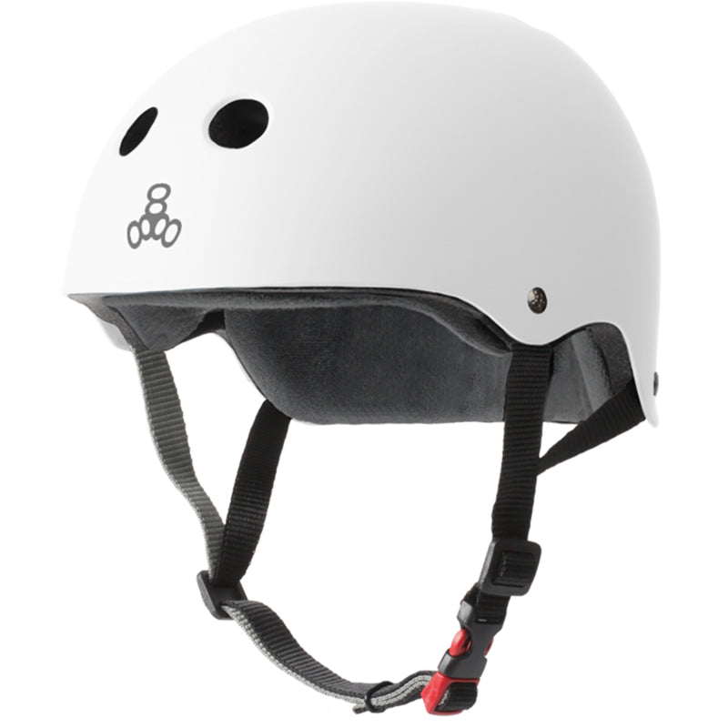 T8 Certified Sweatsaver Helmet White Rubber