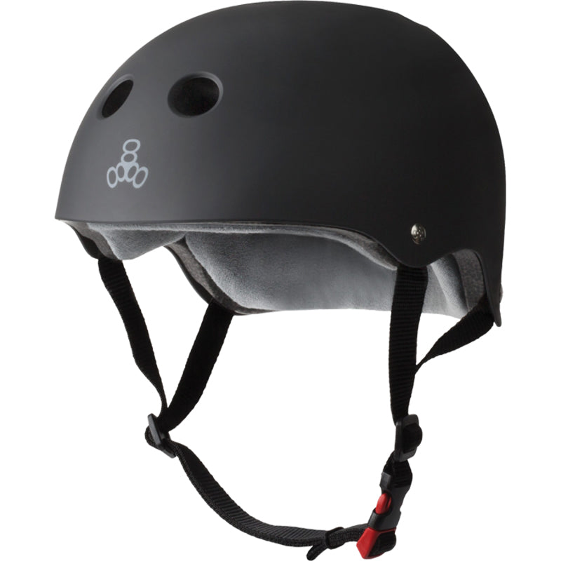T8 Certified Sweatsaver Helmet Black Rubber