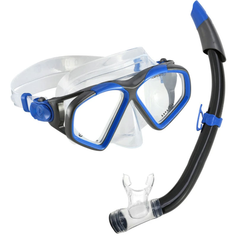 sandaler det samme ø Aqua Lung U.S. Divers Silicone Pro série Snorkel Set – Quality Surfboards  Hawaii