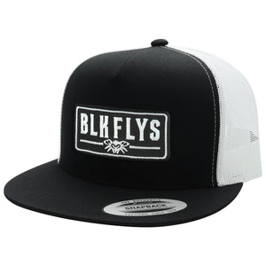 Black Flys Patch Trucker