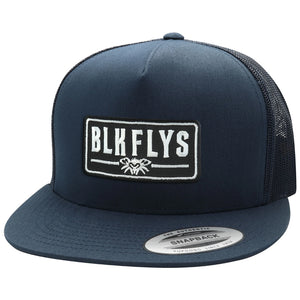 Black Flys Patch Trucker