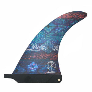 Captain Fin Co. Kassia Meador Tie Dye 7.5" Longboard Fin