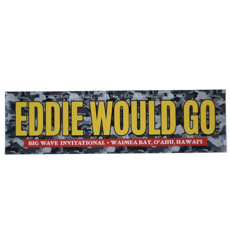 Eddie Would Go Official Contest Sticker