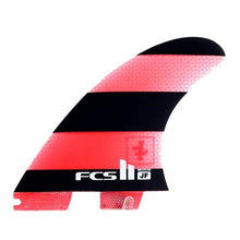 将图片加载到图库查看器，Medium FCS2 Jeremy Flores Thruster (Red/Black) surf surfboard accessories
