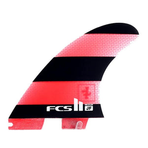 Medium FCS2 Jeremy Flores Thruster (Red/Black) surf surfboard accessories