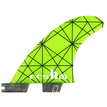 Load image into Gallery viewer, Grom FCS2 Kolohe Andino Thruster (Green/Black) surf surfboard accessories
