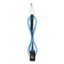 Load image into Gallery viewer, LONGBOARD ANKLE 9 LEASH blue black
