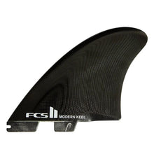 Load image into Gallery viewer, FCS2 Modern Keel Twin (Black) surf surfboard accessories
