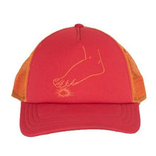Load image into Gallery viewer, Hawaiian Tattoo Orange on Red
