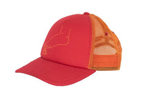 Load image into Gallery viewer, Hawaiian Tattoo Orange on Red

