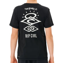 将图片加载到图库查看器，Icons Surflite Short Sleeve Boys Rash Guard
