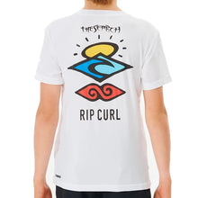 Cargar imagen en el visor de la galería, Icons Surflite Short Sleeve Boys Rash Guard
